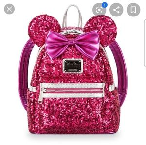 Minnie loungefly imagination pink